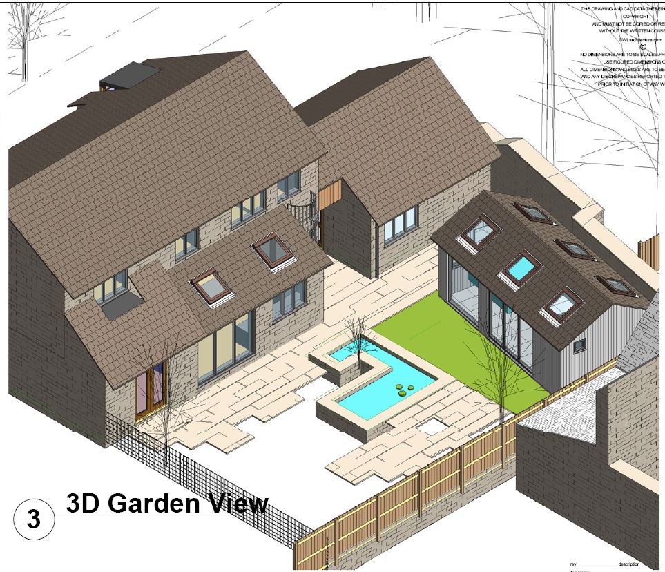 Better use of garden space - proposed